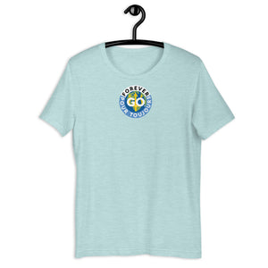 Short-Sleeve Unisex T-Shirt - Featuring Our New Forever GO Logo Patch