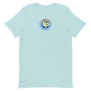 Short-Sleeve Unisex T-Shirt - Featuring Our New Forever GO Logo Patch