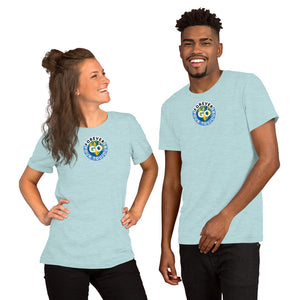 Short-Sleeve Unisex T-Shirt - Featuring Our New Forever GO Logo Patch