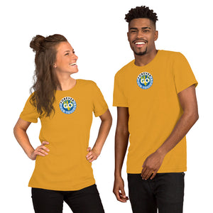 Short-Sleeve Unisex T-Shirt - Featuring Our New Forever GO Logo Patch