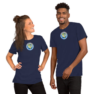 Short-Sleeve Unisex T-Shirt - Featuring Our New Forever GO Logo Patch