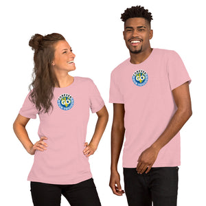 Short-Sleeve Unisex T-Shirt - Featuring Our New Forever GO Logo Patch