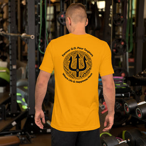 Unisex t-shirt - Black lettering-Forever G.O. Club Med Turkoise Reunion May 28-June 4th, 2022 ( Portion of sale going to Charity Fund)