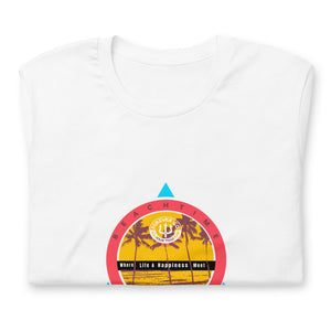 Unisex t-shirt -  Forever G.O. Club Med Beach Time Where Life & Happiness Meet
