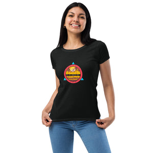 Women’s fitted t-shirt - Forever G.O. where Life & Happiness meet