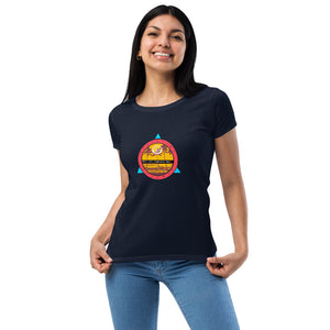 Women’s fitted t-shirt - Forever G.O. where Life & Happiness meet