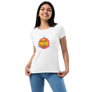 Women’s fitted t-shirt - Forever G.O. where Life & Happiness meet