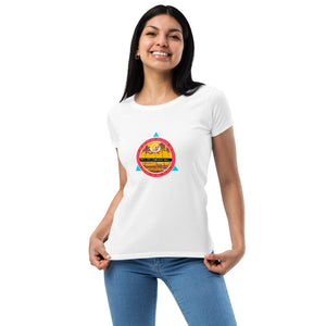 Women’s fitted t-shirt - Forever G.O. where Life & Happiness meet