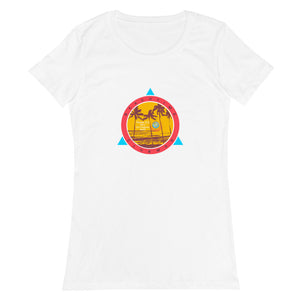 Women’s fitted t-shirt - Forever G.O. where Life & Happiness meet