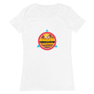 Women’s fitted t-shirt - Forever G.O. where Life & Happiness meet