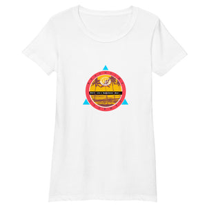 Women’s fitted t-shirt - Forever G.O. where Life & Happiness meet