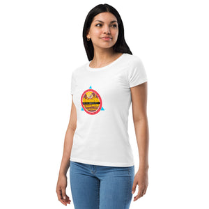 Women’s fitted t-shirt - Forever G.O. where Life & Happiness meet